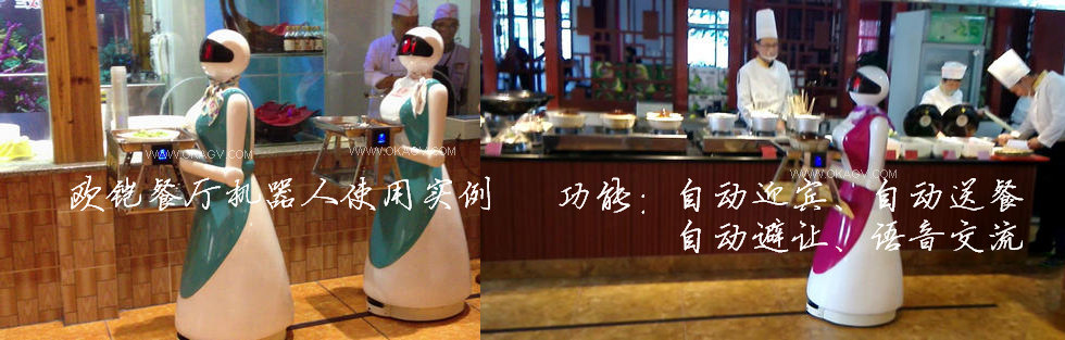 餐厅首选：深圳贵宾会app手机版餐厅机器人-迎宾送餐端盘子样样会